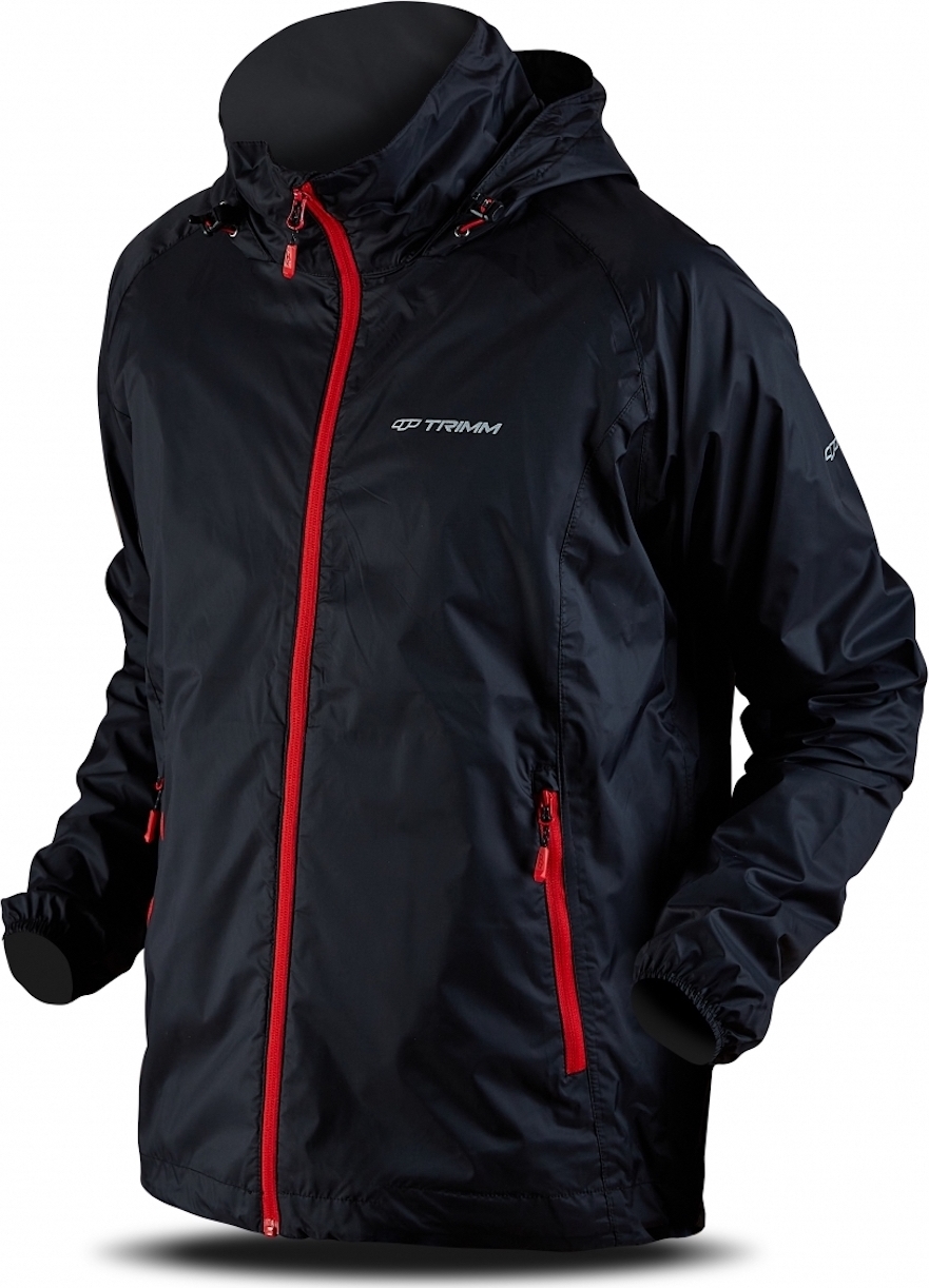 Pánská outdoorová bunda TRIMM Mark černá Barva: black, Velikost: L