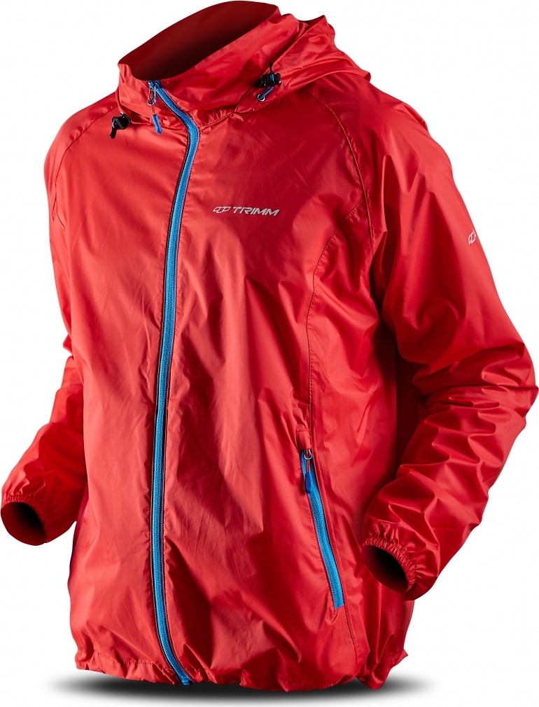 Pánská outdoorová bunda TRIMM Mark červená Velikost: S, Barva: red