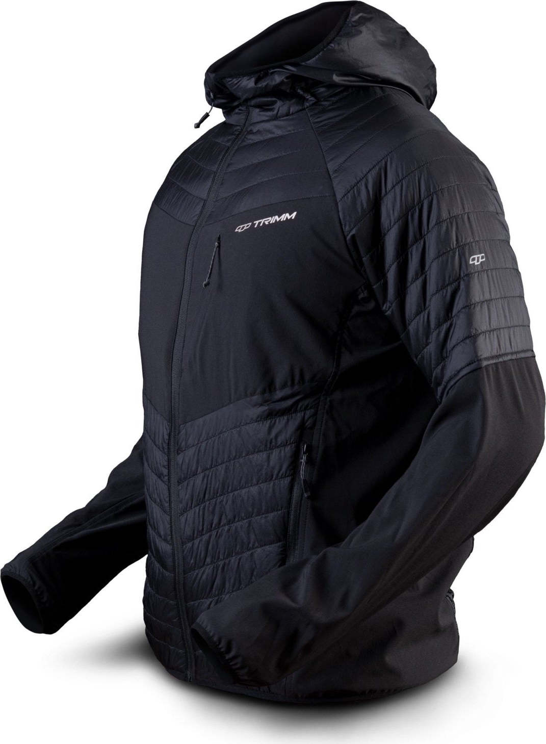 Pánská bunda TRIMM Zen černá Barva: black, Velikost: XL