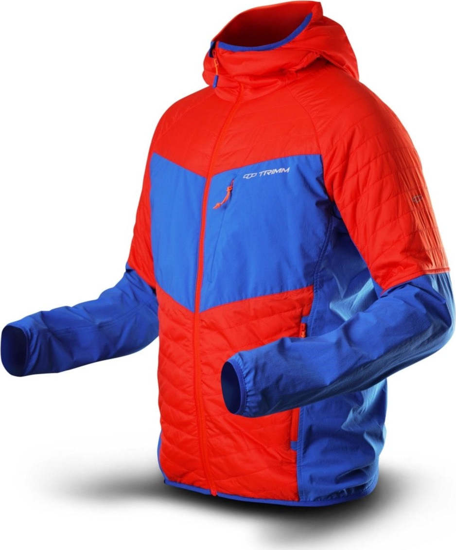 Pánská bunda TRIMM Zen oranžová/modrá Barva: orange/ jeans blue, Velikost: XL
