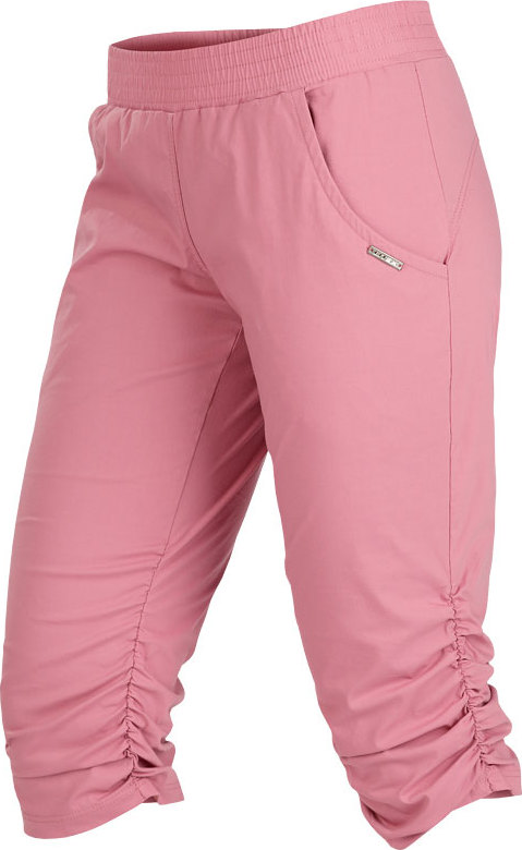 Dámské 3/4 kalhoty LITEX růžové Velikost: S, Barva: starorůžová