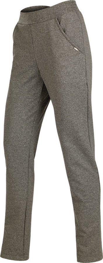 Dámské kalhoty LITEX do pasu šedé Velikost: S, Barva: tmavě šedé melé