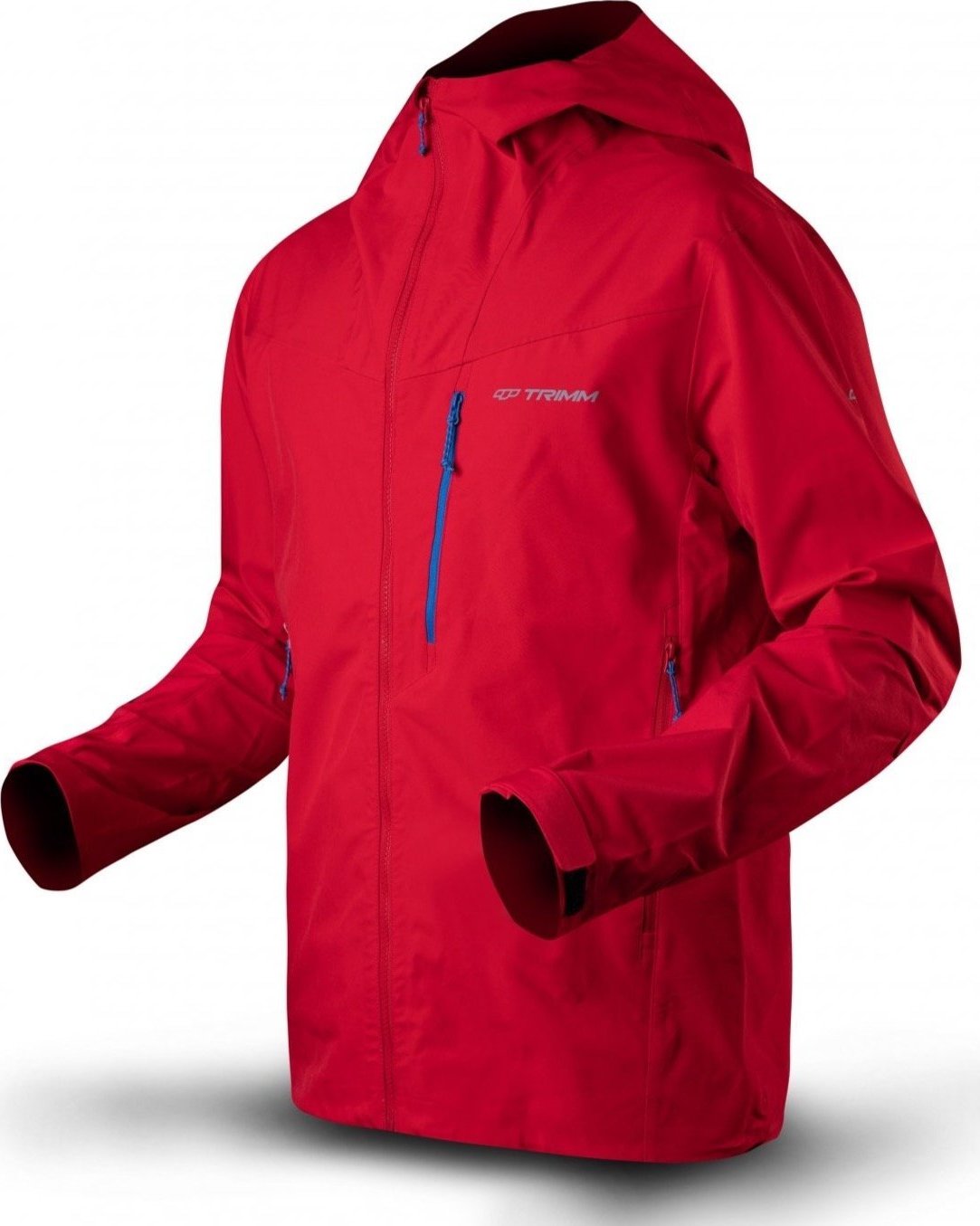 Pánská nepromokavá bunda TRIMM Orado červená Velikost: XXL, Barva: red/blue