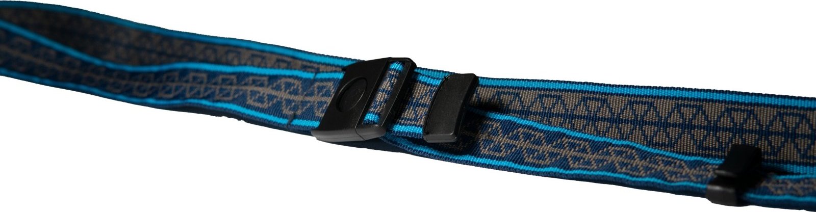 Pánský pásek TRIMM Snake 24mm M černý Velikost: mix, Barva: blue