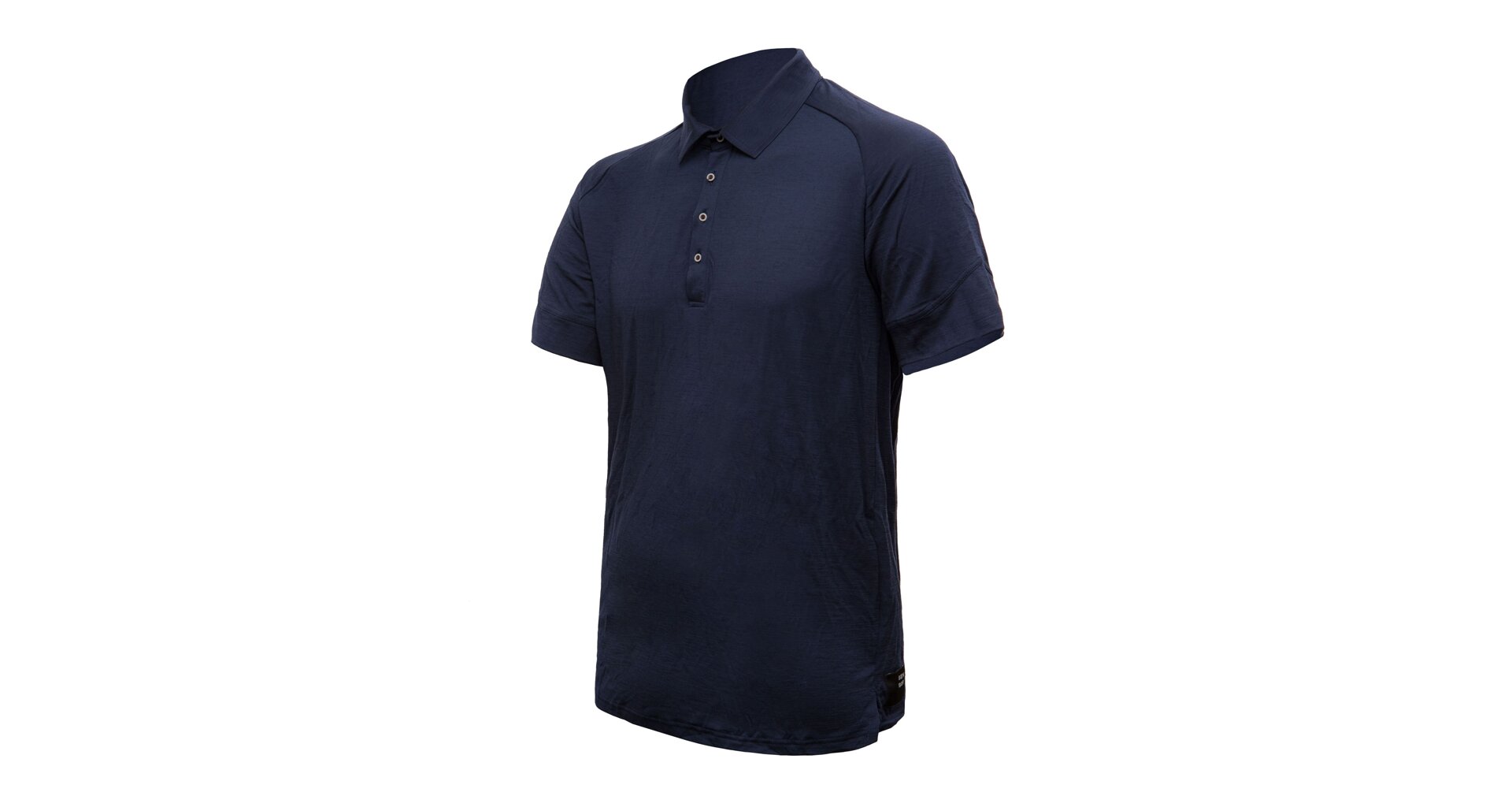 Pánské merino polo triko SENSOR Merino Active modré Barva: Modrá, Velikost: L