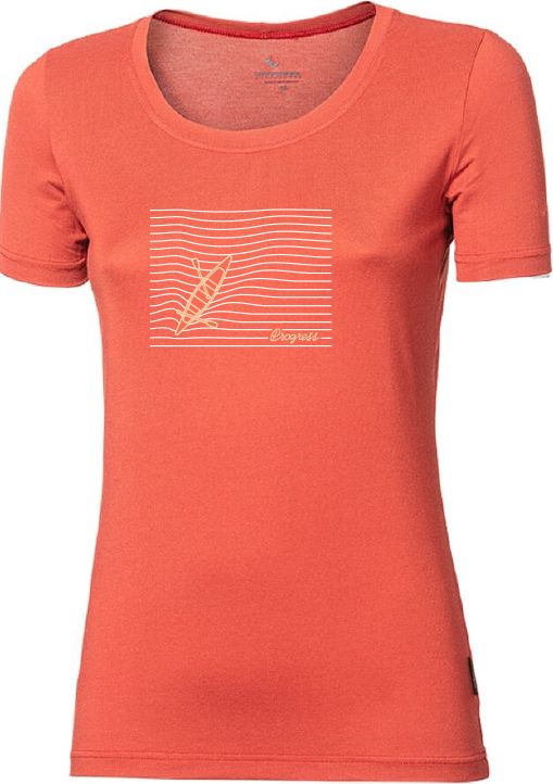 Dámské tričko PROGRESS Sonata Kanoe oranžové Velikost: M