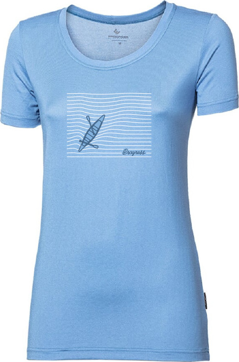 Dámské tričko PROGRESS Sonata Kanoe modré Velikost: L