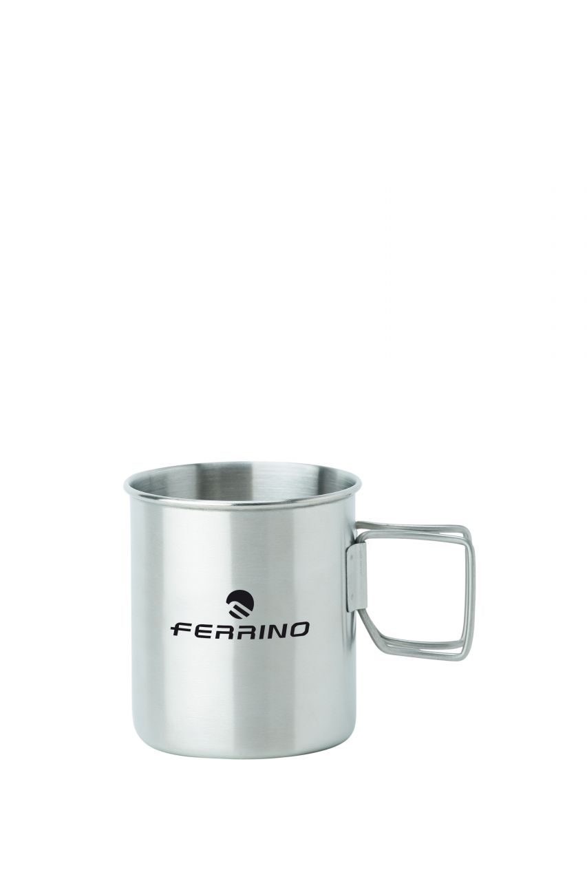 Hrneček FERRINO Tazza Inox Barva: šedá