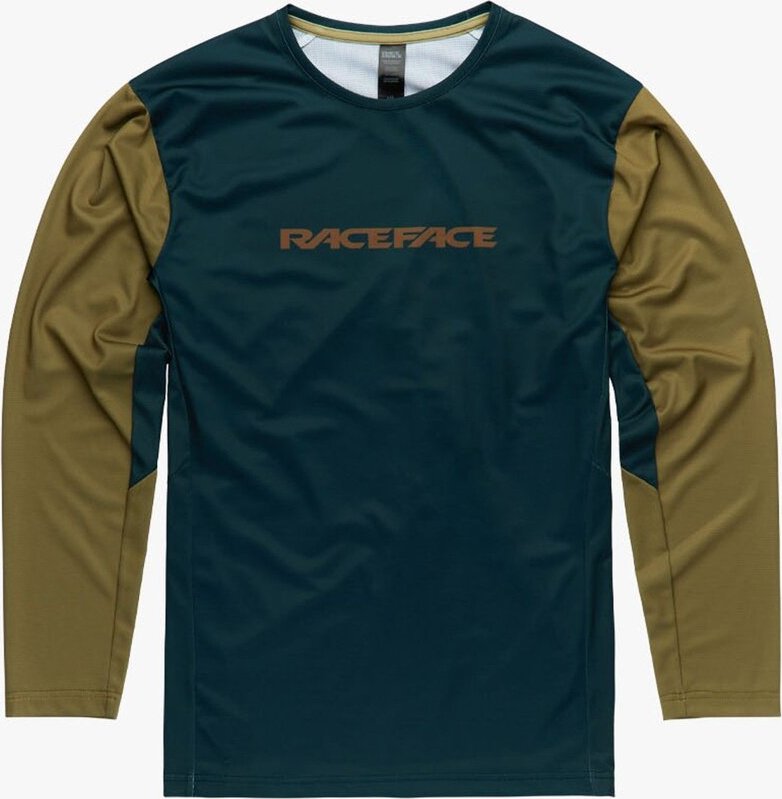 Pánský cyklistický dres RACE FACE Indy zelený Velikost: M
