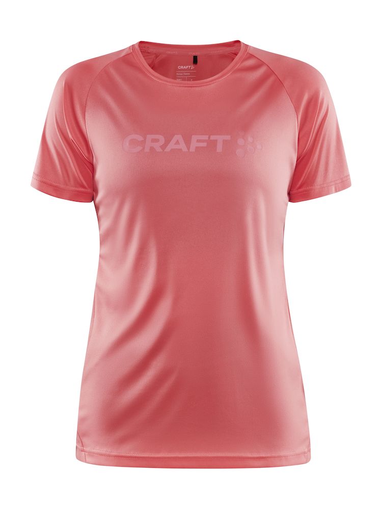 Dámské funkční triko CRAFT Core Essence Logo červené Velikost: L