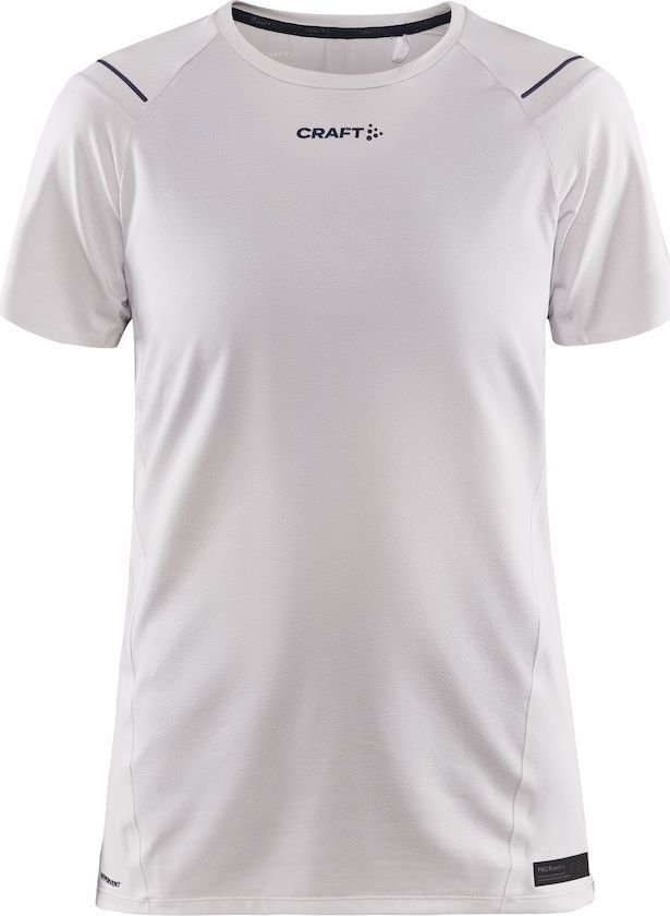 Dámské běžecké triko CRAFT Pro Hypervent SS bílé Velikost: L