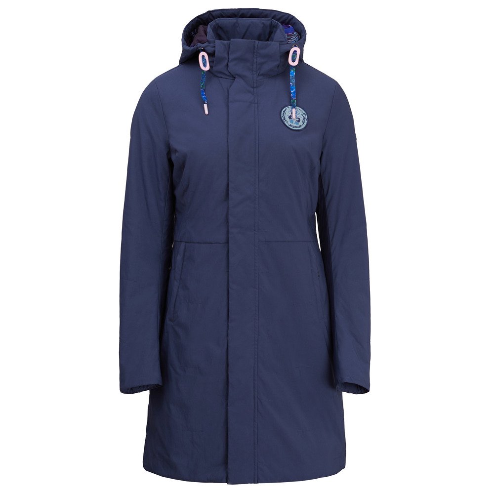 Dámský kabát SILVINI Montesa modrá Velikost: XL