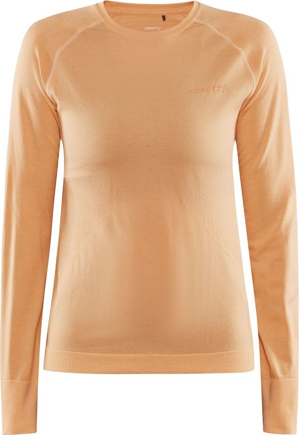 Dámské funkční triko CRAFT Core Dry Active Comfort LS oranžové Velikost: XL