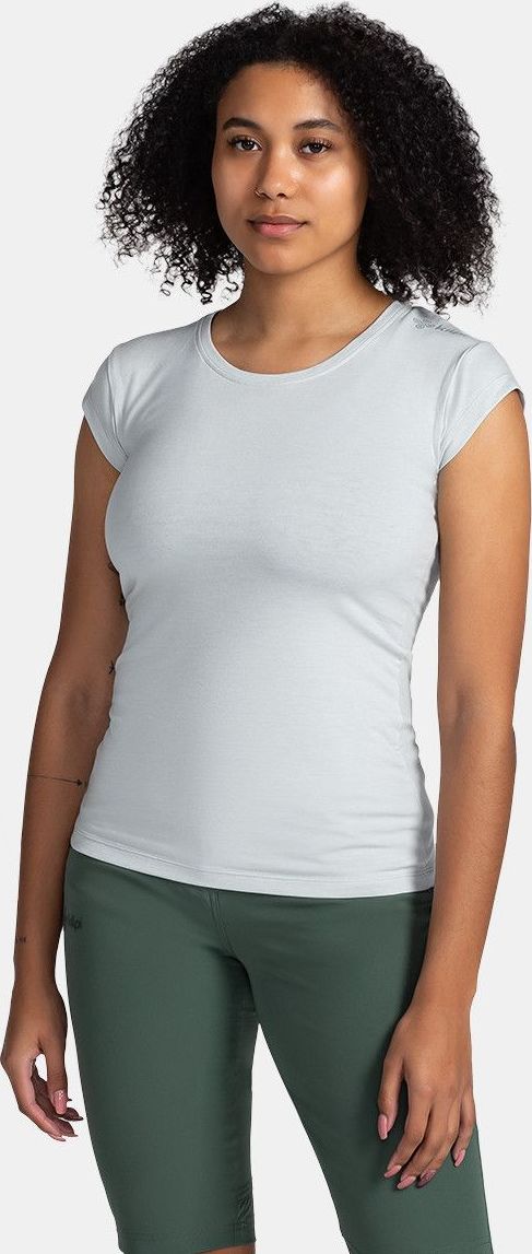 Dámské bavlněné tričko KILPI Promo šedé Velikost: 46