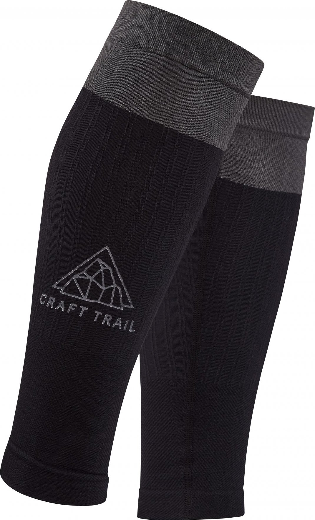 Pletené návleky na nohy CRAFT Pro Trail Fuseknit černé Velikost: UNI