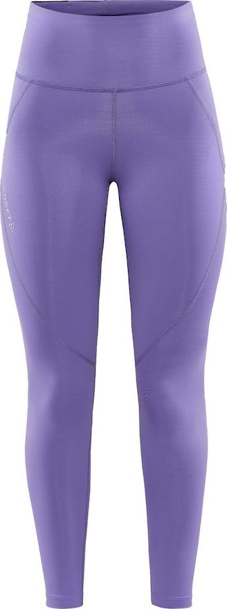 Dámské elastické kalhoty CRAFT Adv Essence High Waist fialové Velikost: M