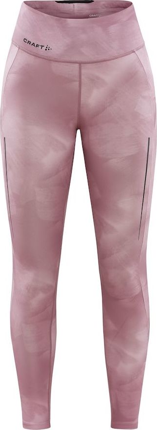 Dámské běžecké kalhoty CRAFT Adv Essence Run růžové Velikost: M