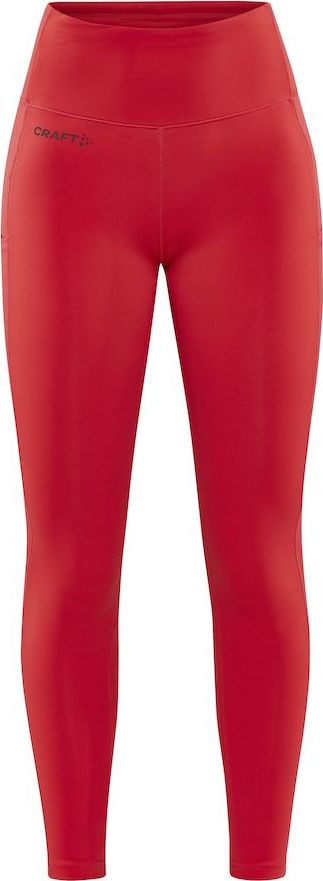 Dámské elastické kalhoty CRAFT Adv Essence 2 červené Velikost: XS