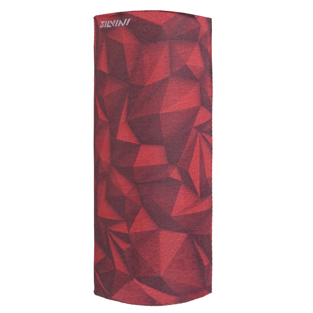 Multifunkční šátek SILVINI Motivo červená Velikost: one size
