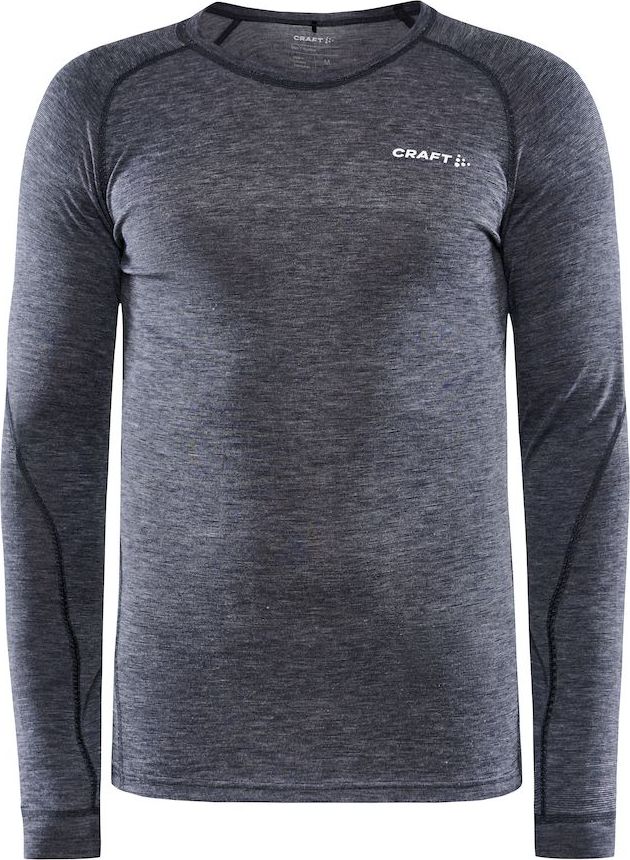 Pánské funkční triko CRAFT Core Wool Merino LS modré Velikost: XL