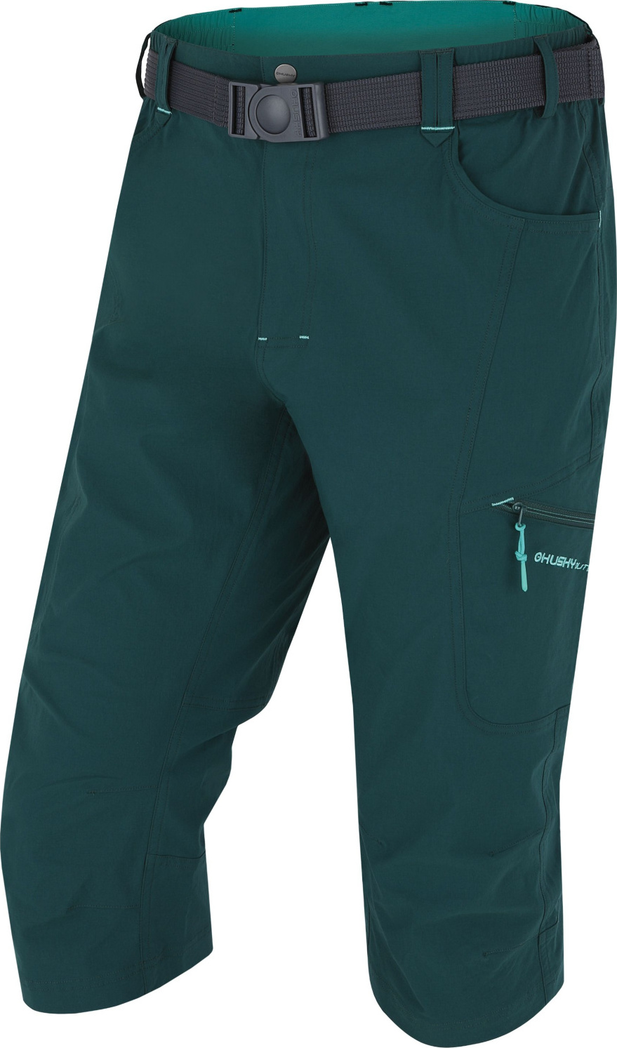Pánské 3/4 kalhoty HUSKY Klery zelené Velikost: L