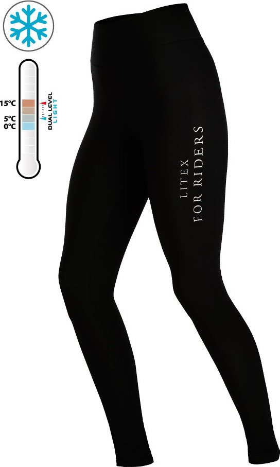 Dámské legíny LITEX černé Barva: černá, Velikost: S