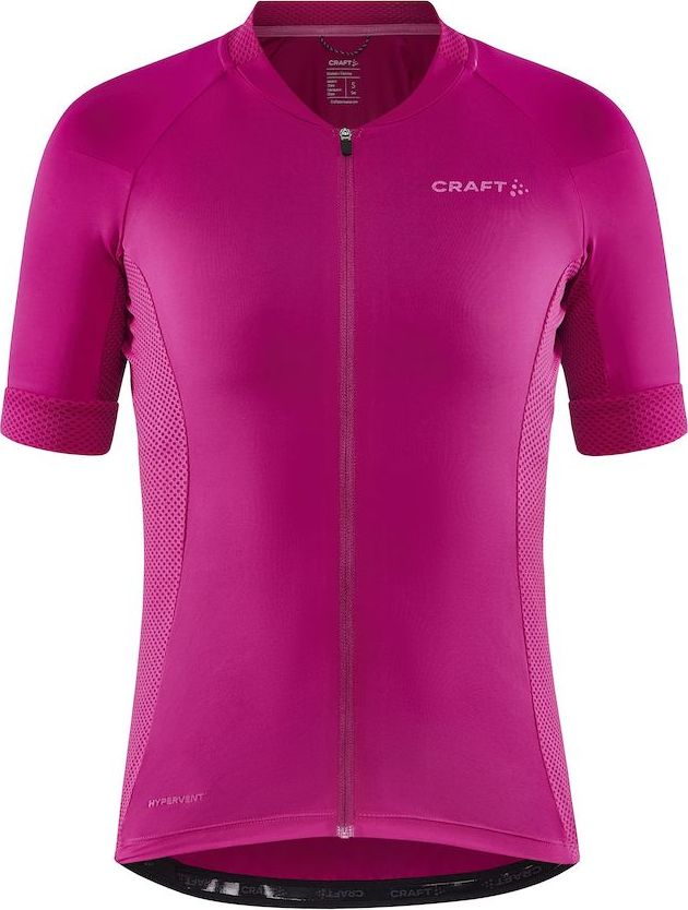 Dámský cyklistický dres CRAFT Adv Endur růžový Velikost: S