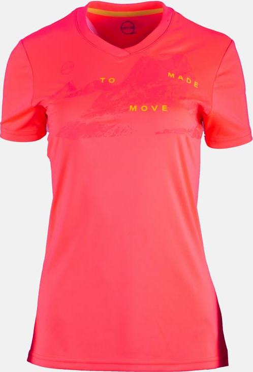 Dámské funkční triko s krátkým rukávem GTS neon růžové Velikost: 38