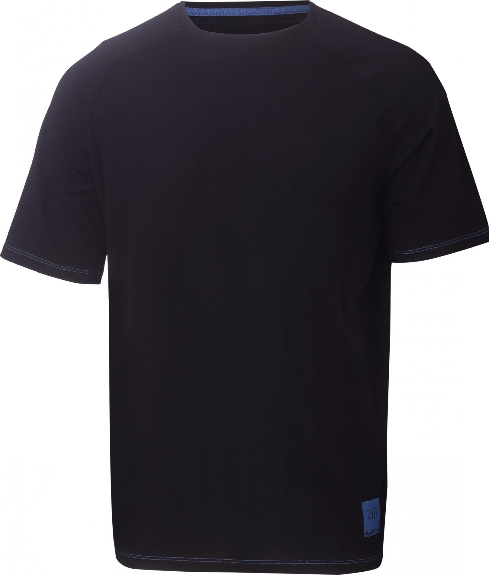 Pánské funkční triko s krátkým rukávem 2117 Linghem černé Velikost: M