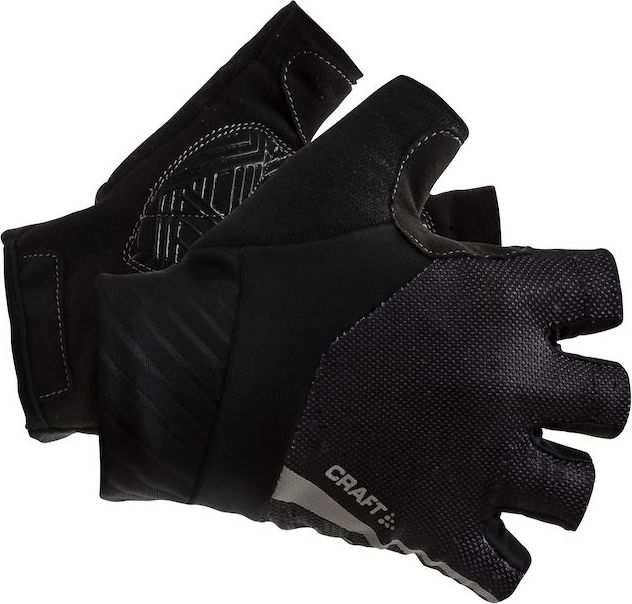 Cyklistické rukavice CRAFT Rouleur černé Velikost: XS