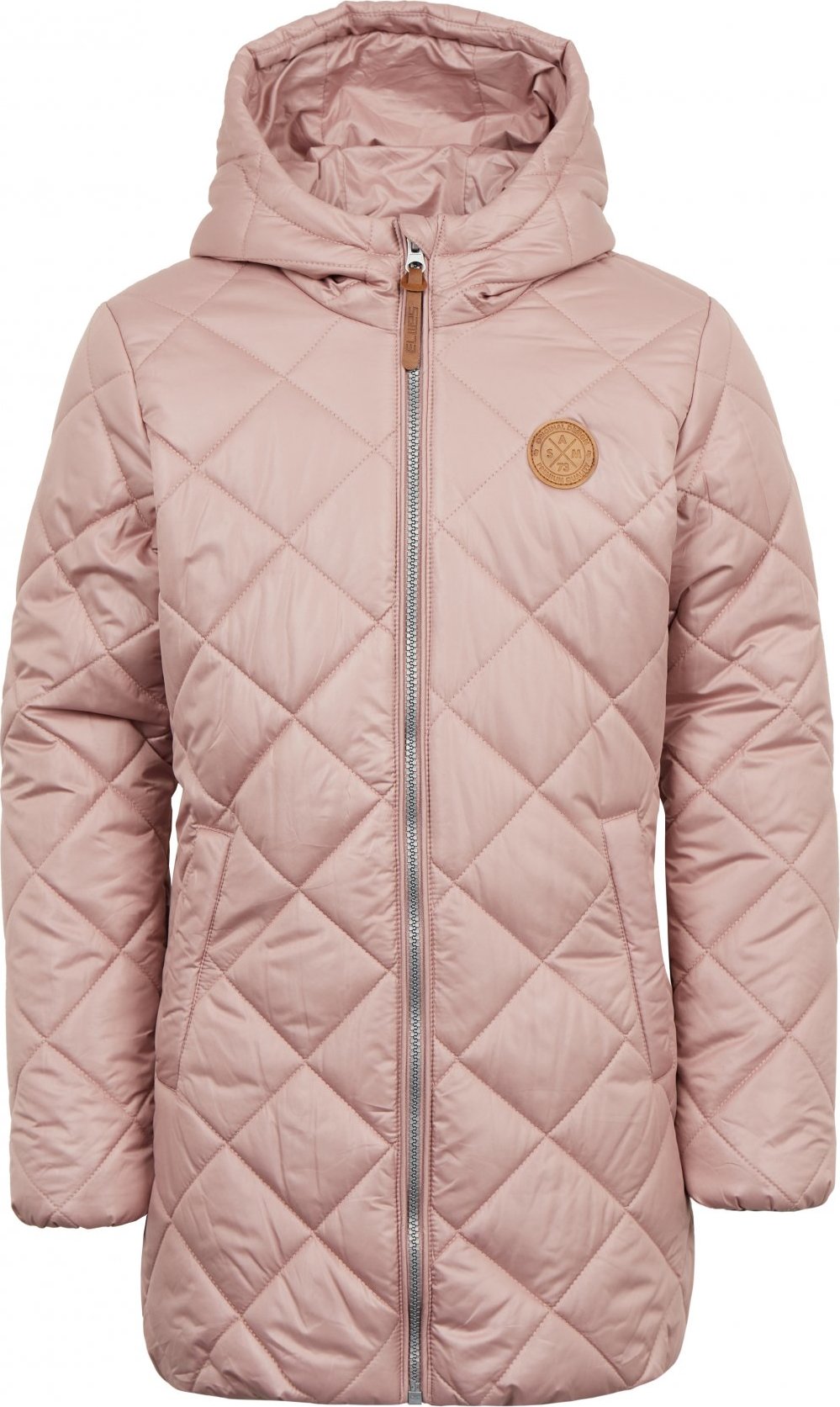 Dívčí zimní kabát SAM 73 Brisa růžový Velikost: 128