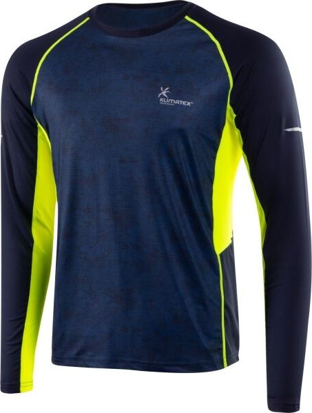 Pánské Quickdry triko KLIMATEX Aidan navy Velikost: S