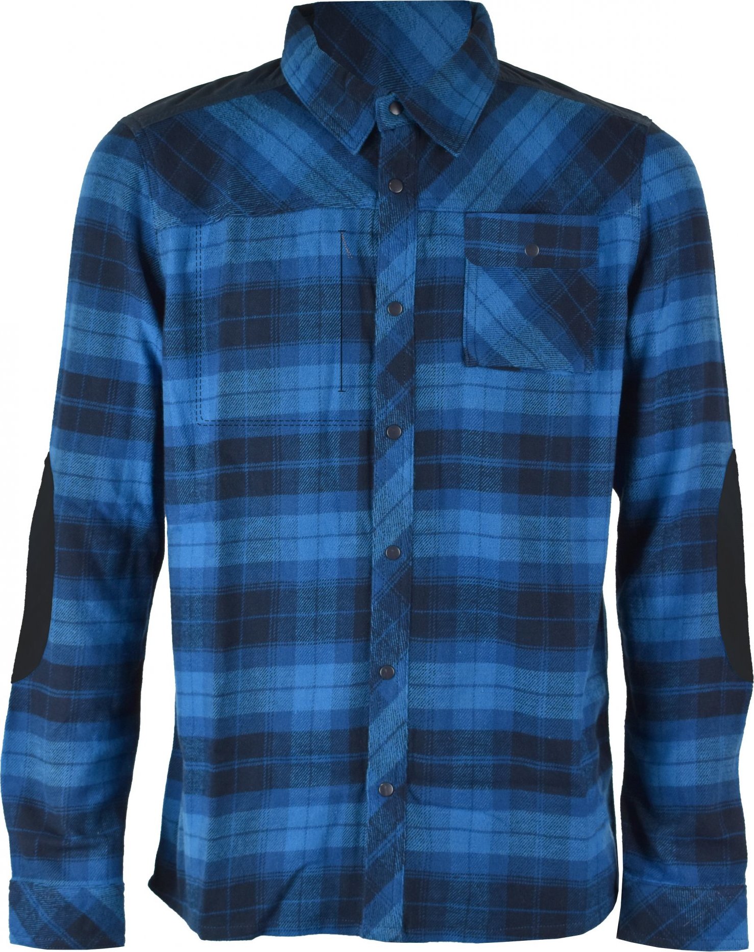 Pánská flanelová košile 2117 Sveg Eco modrá Velikost: XL