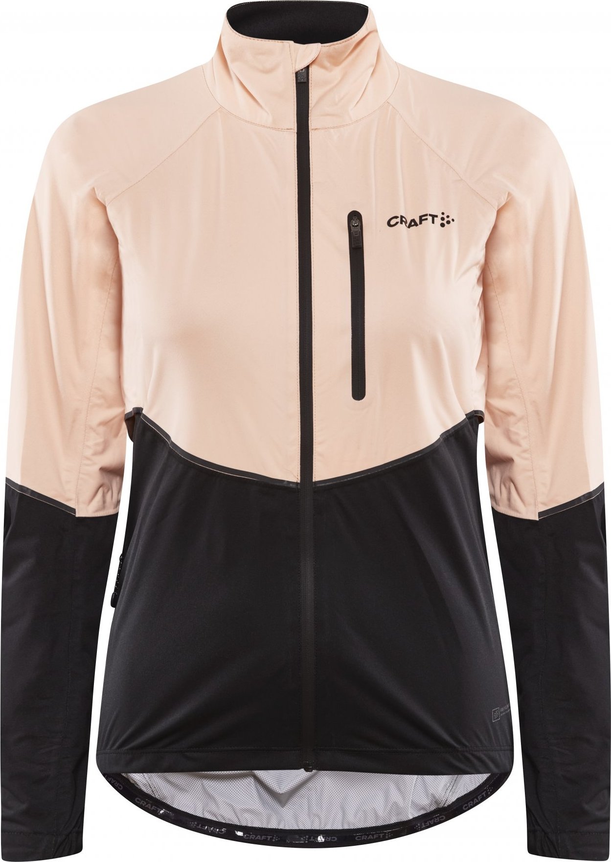 Dámská cyklistická bunda CRAFT Adv Endur Hydro růžová Velikost: S