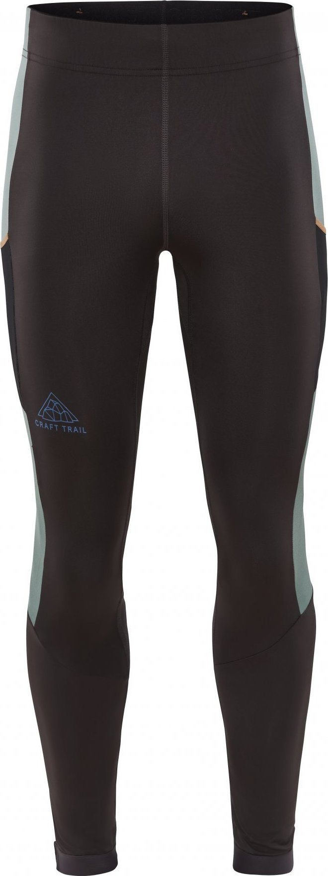 Pánské běžecké kalhoty CRAFT Pro Trail Tights šedé Velikost: M