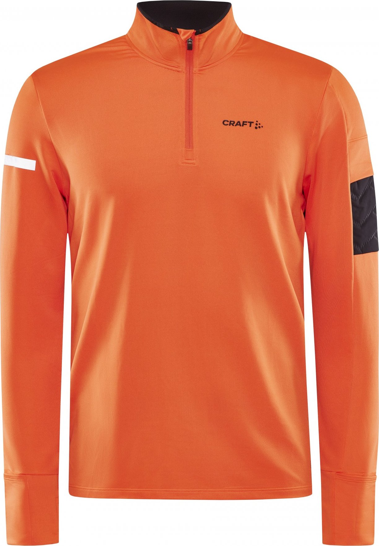 Pánské běžecké triko CRAFT Adv Subz Ls 2 oranžové Velikost: S