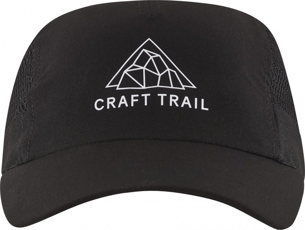 Lehká běžecká kšiltovka CRAFT Pro Trail černá Velikost: UNI