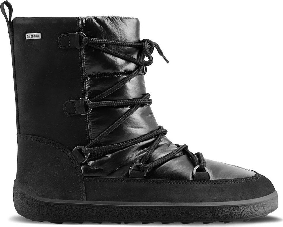 Zimní barefoot boty BE LENKA Snowfox - Black Velikost: 40