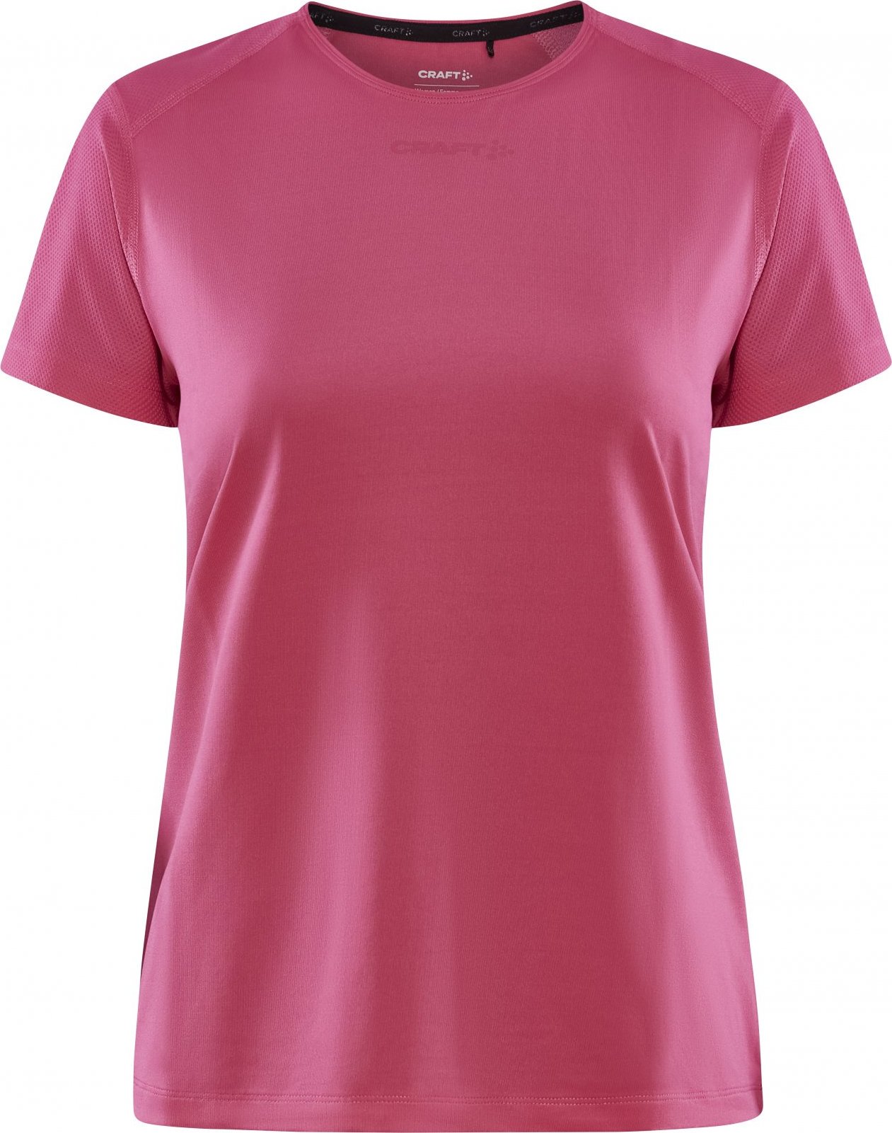 Dámské funkční triko CRAFT Adv Essence Slim Ss růžové Velikost: L