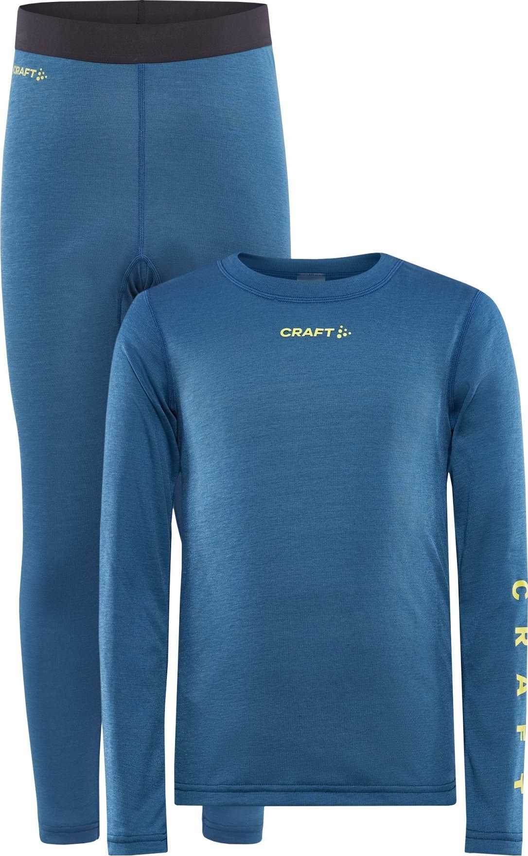 Dětský funkční set CRAFT Core Warm Baselayer Modrý Velikost: 74