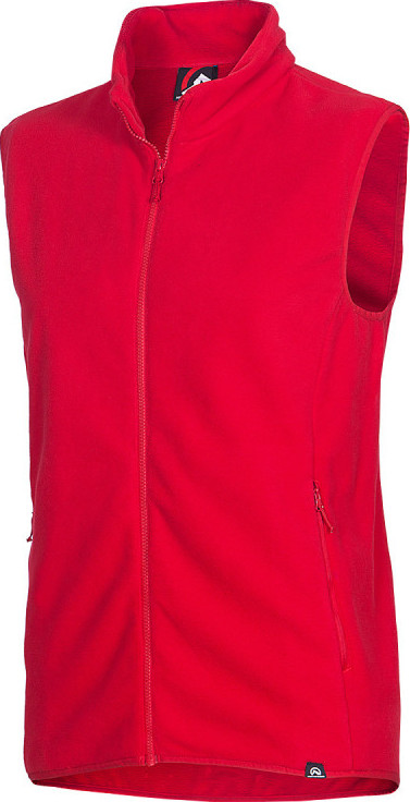 Pánská fleecová vesta NORTHFINDER Willis červená Velikost: M