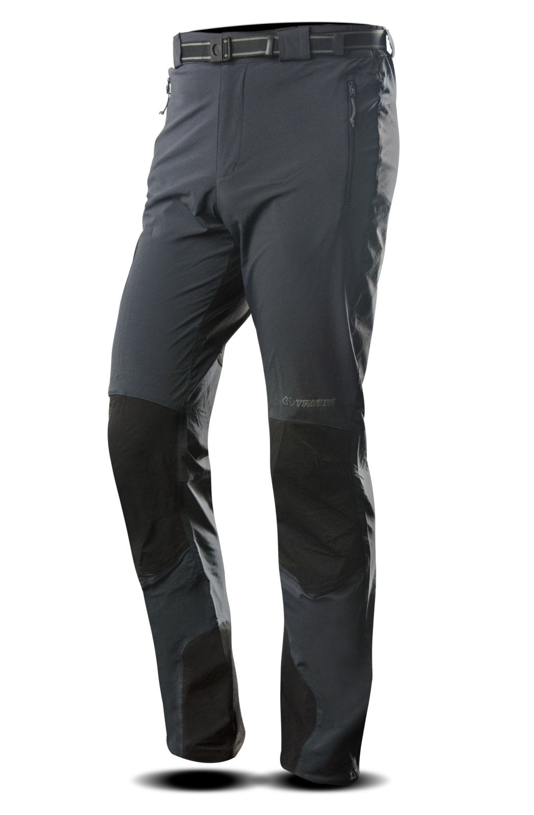 Pánské turistické kalhoty TRIMM Taipe černé Barva: grafit black/ black, Velikost: XL