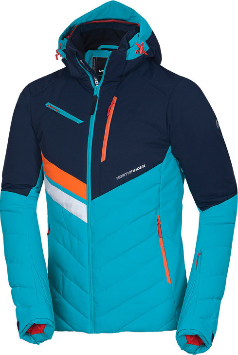 Pánská lyžařská bunda NORTHFINDER Lawrence modrá Velikost: L