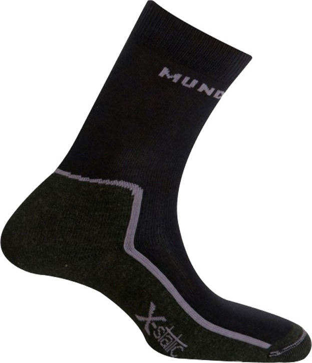 Trekingové ponožky MUND Timanfaya X-static černé 36-40 M