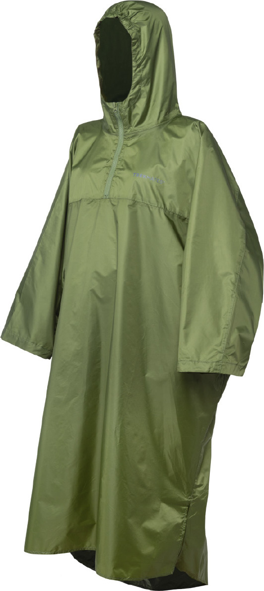 Pláštěnka TREKMATES Deluxe Poncho zelená