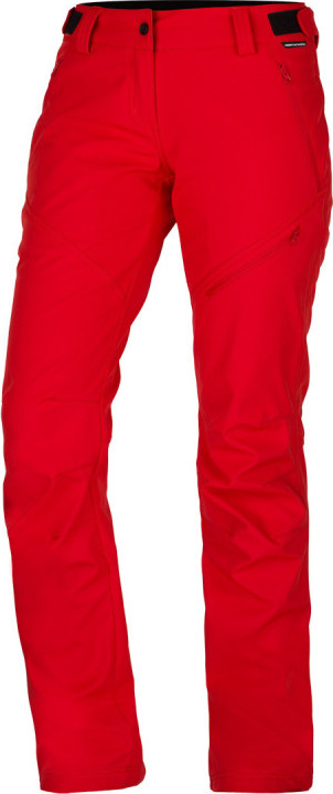 Dámské softshellové kalhoty NORTHFINDER Juanita červené Velikost: M