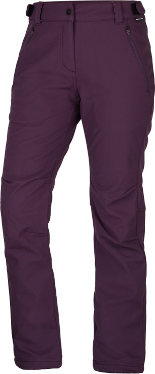 Dámské softshellové kalhoty NORTHFINDER Garnet fialové Velikost: XL
