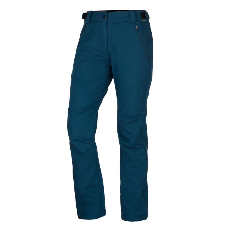 Dámské softshellové kalhoty NORTHFINDER Garnet modré Velikost: XL