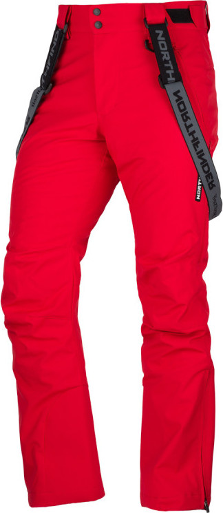 Pánské lyžařské kalhoty NORTHFINDER Cecil červené Velikost: L