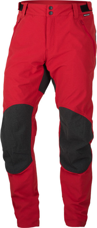 Pánské turistické kalhoty NORTHFINDER Fredrick červené Velikost: XL